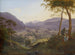 Landschaft mit Bergen bei Salzburg mit einem jungen Paar - Franz Ludwig Catel — Ansicht des Kunstwerks