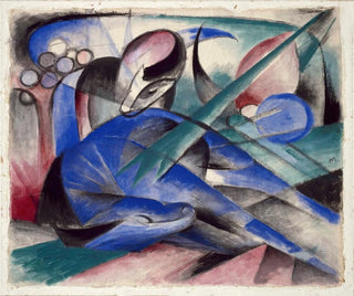 Pferd träumerisch - Franz Marc — Ansicht des Kunstwerks