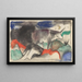 Bœuf rouge - Franz Marc — gerahmtes Bild an der Wand