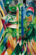 Die kleinen Ziegen der Berge - Franz Marc — Ansicht des Kunstwerks