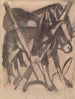 Zwei Esel - Franz Marc — Ansicht des Kunstwerks