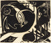 Zwei mythologische Tiere - Franz Marc — Ansicht des Kunstwerks