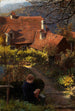 Coin de maison dans le jardin - Franz Moppert — Ansicht des Kunstwerks