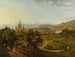 Blick auf die kleine Terrasse in den Alpen - Franz Niklaus König — Ansicht des Kunstwerks