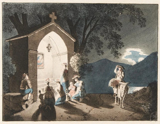 Die Abendgebet - Franz Niklaus König — Ansicht des Kunstwerks