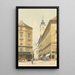 Weihburggasse - Franz Poledne — gerahmtes Bild an der Wand