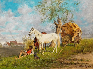 Repos de midi - Franz Quaglio — Ansicht des Kunstwerks