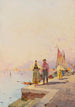 Ein sonniger Tag in Venedig - Franz Richard Unterberger — Ansicht des Kunstwerks