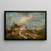 La Meille d'or près de Remagen - Franz Richard Unterberger — gerahmtes Bild an der Wand