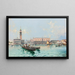 Großer Kanal Venedig - Franz Richard Unterberger — gerahmtes Bild an der Wand
