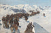 Franz Roubaud: Schneegebirge im Kaukasus, 1853 — Ansicht des Kunstwerks