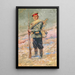 Russisches Infanterie-Gemälde - Franz Roubaud — gerahmtes Bild an der Wand