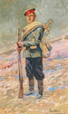 Russisches Infanterie-Gemälde - Franz Roubaud — Ansicht des Kunstwerks
