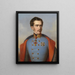 Franz-Joseph I. - Franz Russ der Ältere — gerahmtes Bild an der Wand