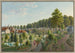 Garten zwischen der Kleinen Schanze und der Christoffelgasse - Franz Schmid — Ansicht des Kunstwerks
