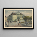 Krone au Hirschengraben Zürich - Franz Schmid — gerahmtes Bild an der Wand