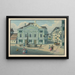 Pharmacie Lochersche - Franz Schmid — gerahmtes Bild an der Wand