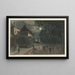 Vue de la Treille, Genève - Franz Schmid — gerahmtes Bild an der Wand