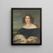 Comtesse Wilhelmine von Auersperg - Franz Schrotzberg — gerahmtes Bild an der Wand