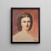 L'impératrice Élisabeth - Franz Schrotzberg — gerahmtes Bild an der Wand