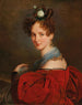 Portrait einer Dame mit transsilvanischen Schmuckstücken - Franz Schrotzberg — Ansicht des Kunstwerks