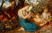 Mädchen, das auf der doppelten griechischen Flöte spielt - Franz Seraph Russ — Ansicht des Kunstwerks