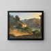 Vue du Salzkammergut - Franz Steinfeld — gerahmtes Bild an der Wand