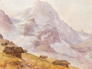 Abris dans un alpage - Franz Steinfeld — Ansicht des Kunstwerks