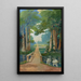 Sentier de campagne - Franz Strahalm — gerahmtes Bild an der Wand