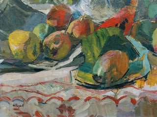 Naturmorte mit Früchten - Franz Wiegele — Ansicht des Kunstwerks