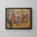 Gailtal - Franz Wiegele — gerahmtes Bild an der Wand