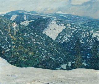 Landschaft der Isergebirge - Franz Wilhelm Jäger — Ansicht des Kunstwerks