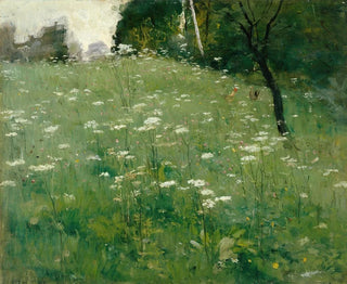 Prairie avec des fleurs - Franz Xaver Grell — Ansicht des Kunstwerks