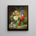 eines Blumenstraußes mit Narzissen und Kamelien - Franz Xaver Petter — gerahmtes Bild an der Wand