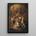 Steinigung des Stephanus - Franz Xaver Wagenschein — gerahmtes Bild an der Wand