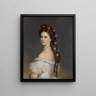 Franz Xaver Winterhalter - Kaiserin Elisabeth mit Diamentsternen.webp