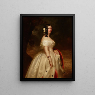 Franz Xaver Winterhalter - Portrait of a Lady.webp