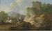 Landschaft mit Reisenden und Ruinen - Franz de Paula Ferg — Ansicht des Kunstwerks