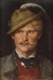 Junge Bauer mit Hut - Franz von Defregger — Ansicht des Kunstwerks