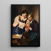 Die Liebesbrief - Franz von Defregger — gerahmtes Bild an der Wand