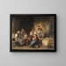 L'esquisse du vacancier - Franz von Defregger — gerahmtes Bild an der Wand