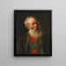 Tiroler Bauern-Gemälde - Franz von Defregger — gerahmtes Bild an der Wand