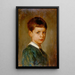 Portrait eines Kindes des Kronprinzen Rupprecht von Bayern - Franz von Lenbach — gerahmtes Bild an der Wand