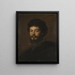 L'architecte Lorenz Gedon - Franz von Lenbach — gerahmtes Bild an der Wand