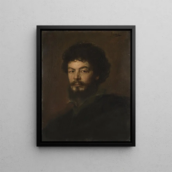 L'architecte Lorenz Gedon - Franz von Lenbach — gerahmtes Bild an der Wand