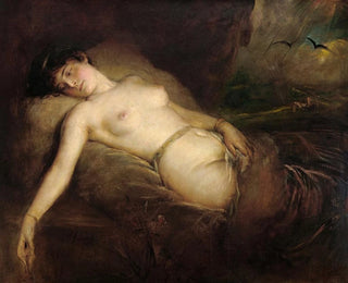 Frauenakt Gemälde - Franz von Lenbach — Ansicht des Kunstwerks