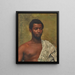 Portrait eines afrikanischen Mannes - Franz von Matsch — gerahmtes Bild an der Wand