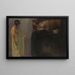 Œdipe löst das Rätsel der Sphinx - Franz von Stuck — gerahmtes Bild an der Wand