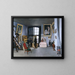Das Studio von Bazille - Frédéric Bazille — gerahmtes Bild an der Wand