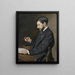 Edmond Maître - Frédéric Bazille — gerahmtes Bild an der Wand